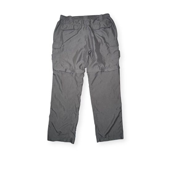 Utex Canada Men's Large (36-38) Cargo Zip-Off Convertible Hiking Pants Dark Gray - Picture 2 of 13